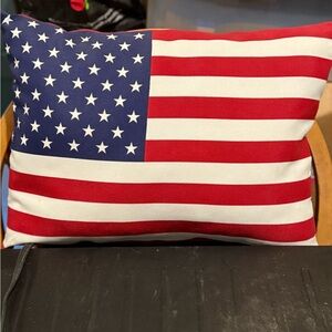 American Flag Decorative Pillow